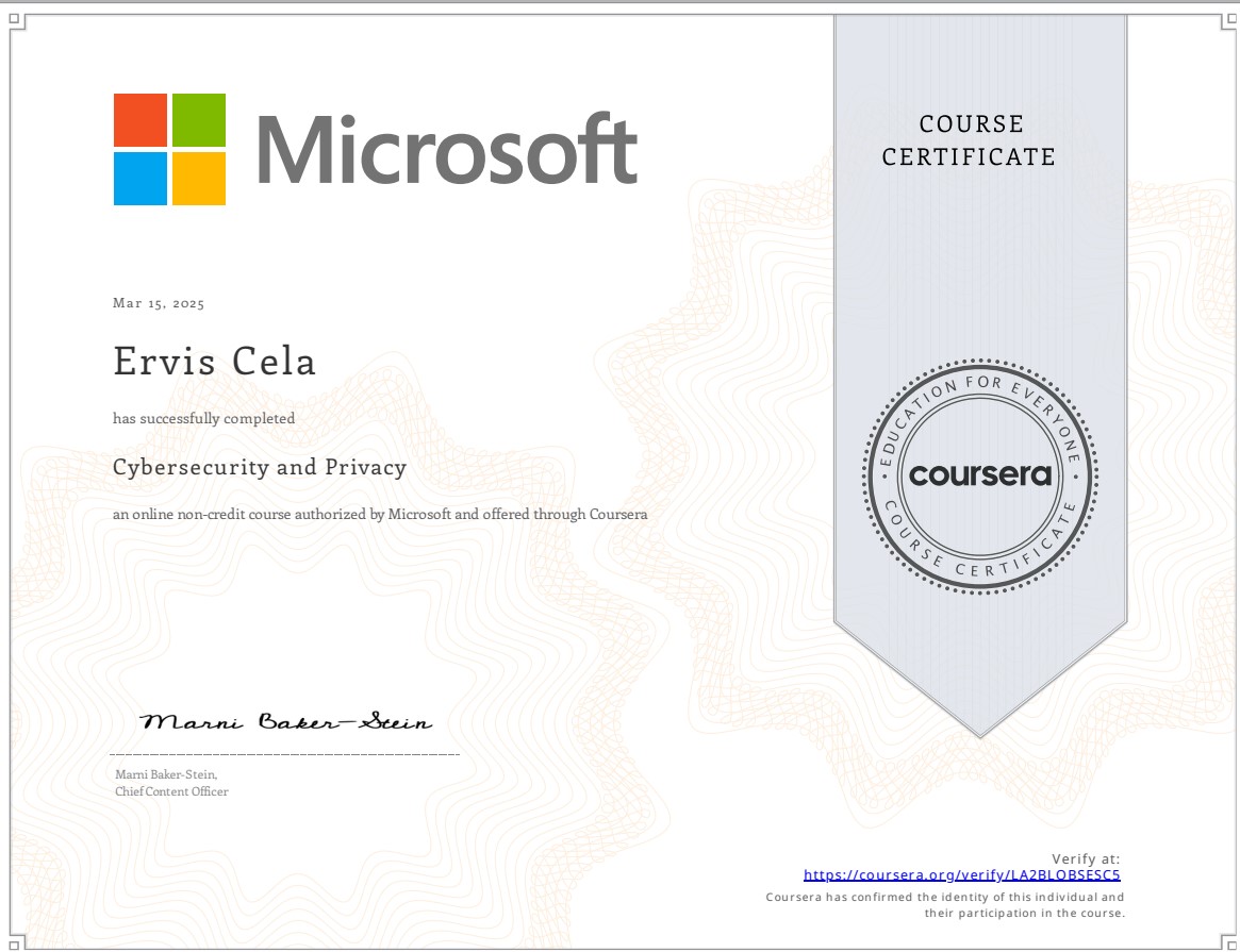 Certification 23
